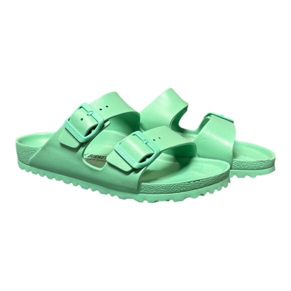 Birkenstock Shoes - Birkenstock Arizona Essentials IN light Green For Men And Women M5/L7